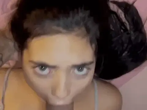 Even if u slap she still gonna suck cock