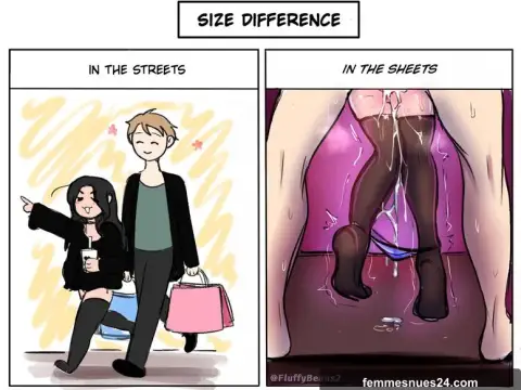 Big boi vs smol gurl (Fluffybeans)[Original]